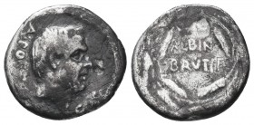 ALBINUS BRUTI F. Denarius (48 BC). Rome.

Condition: Very Fine

Weight: 3.20 gr
Diameter: 17 mm