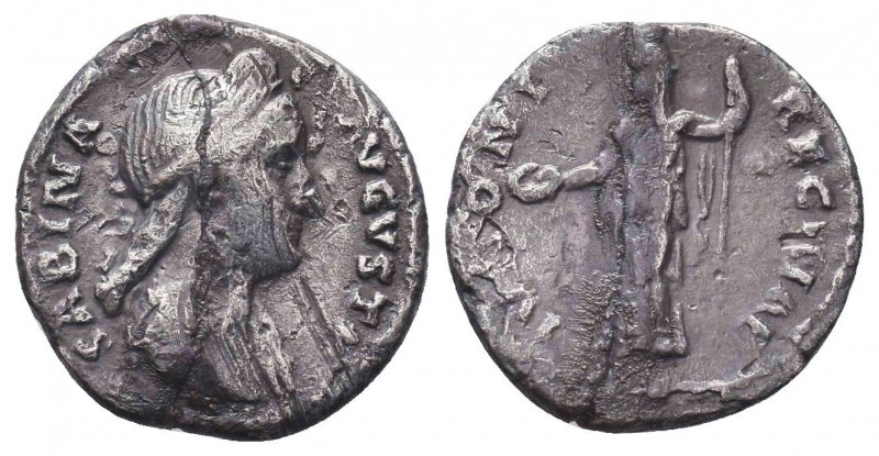 Sabina. Augusta, AD 128-136/7. AR Denarius

Condition: Very Fine

Weight: 4.20 g...