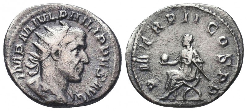 Philippus I. (244-249 AD). AR Antoninianus 

Condition: Very Fine

Weight: 4.70 ...