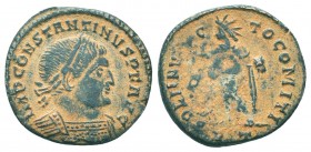 Constantinus II (337-340) - AE Follis 

Condition: Very Fine

Weight: 2.40 gr
Diameter: 18 mm