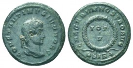 Constantinus II (337-340) - AE Follis 

Condition: Very Fine

Weight: 3.00 gr
Diameter: 19 mm