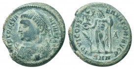 Constantinus II (337-340) - AE Follis 

Condition: Very Fine

Weight: 3.30 gr
Diameter: 18 mm