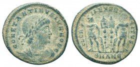 Constantinus II (337-340) - AE Follis 

Condition: Very Fine

Weight: 2.80 gr
Diameter: 18 mm