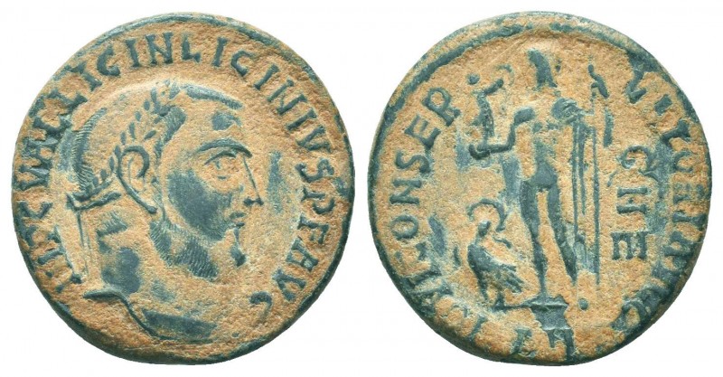 Licinius I (308-324 AD). AE Follis 

Condition: Very Fine

Weight: 3.30 gr
Diame...