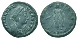 Helena (324-329 AD). AE Follis 

Condition: Very Fine

Weight: 2.20 gr
Diameter: 15 mm