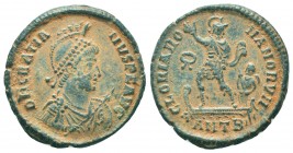 Gratian. A.D. 367-383. AE

Condition: Very Fine

Weight: 5.80 gr
Diameter: 23 mm