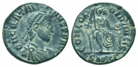 Gratian. A.D. 367-383. AE

Condition: Very Fine

Weight: 2.50 gr
Diameter: 18 mm