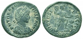THEODOSIUS I AD (379-395). Ae.

Condition: Very Fine

Weight: 4.80 gr
Diameter: 23 mm