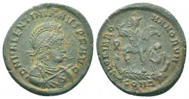 VALENTINIAN II AD. (375-392). Ae

Condition: Very Fine

Weight: 4.80 gr
Diameter: 23 mm