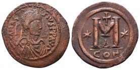 Anastasius I. 491-518. AD. AE follis.

Condition: Very Fine

Weight: 18.50 gr
Diameter: 38 mm