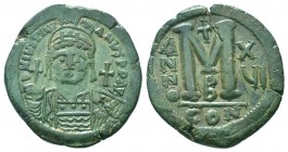 Justinian I. 527-565. AE follis

Condition: Very Fine

Weight: 20.90 gr
Diameter: 33 mm
