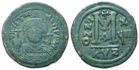 Justinian I. 527-565. AE follis

Condition: Very Fine

Weight: 20.60 gr
Diameter: 37 mm