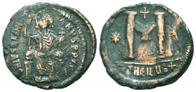 Justinian I. 527-565. AE follis

Condition: Very Fine

Weight: 18.00 gr
Diameter: 36 mm