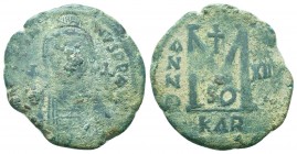Justinian I. 527-565. AE follis. Cartage,

Condition: Very Fine

Weight: 20.40 gr
Diameter: 38 mm