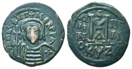 Maurice Tiberius. A.D. 582-602. AE Follis.

Condition: Very Fine

Weight: 11.60 gr
Diameter: 28 mm