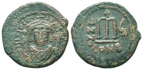 Maurice Tiberius. A.D. 582-602. AE Follis.

Condition: Very Fine

Weight: 11.90 gr
Diameter: 33 mm