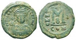 Maurice Tiberius. A.D. 582-602. AE Follis.

Condition: Very Fine

Weight: 12.50 gr
Diameter: 29 mm