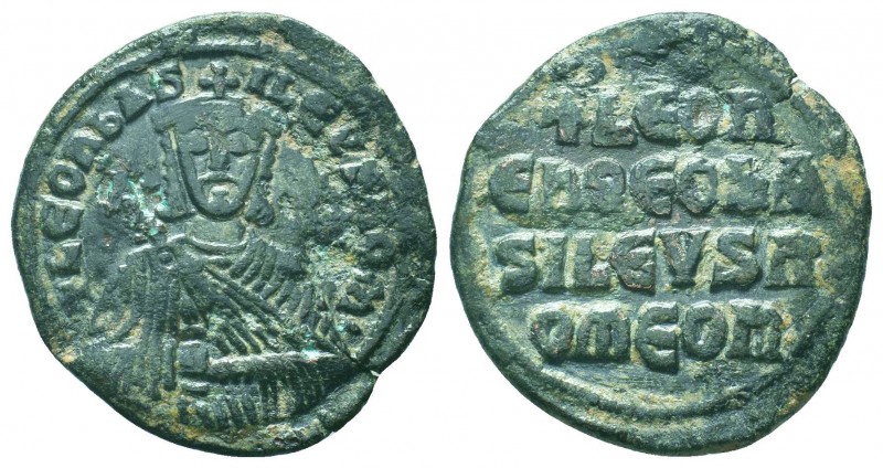 Leo VI (886-912 AD). AE Follis

Condition: Very Fine

Weight: 6.60 gr
Diameter: ...