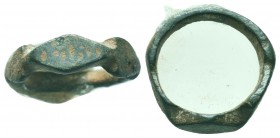 Devil Eye Shaped Decorated Bronze Ring, Circa, 1st - 2nd Century, AD

Condition: Very Fine

Weight: 2.00 gr
Diameter: 18 mm