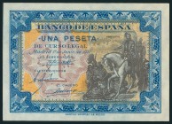 1 Peseta. 1 de Junio de 1940. Sin serie. (Edifil 2017: 441). SC.