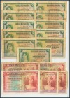 Interesante conjunto de 45 billetes de España de diferentes valores y fechas, en calidades diversas. A EXAMINAR.