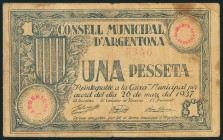 ARGENSOLA (BARCELONA). 26 de Marzo de 1937. (González: 6389). RC.