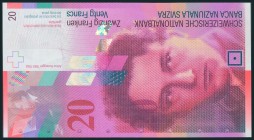 SUIZA. 20 Francs. 2014. Serie 14P. (Pick: 69h). SC.