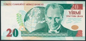 TURQUIA. 20 Nuevas Liras. 2005. (Pick: 219). SC.