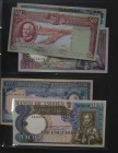 Espectacular conjunto de billetes de diversos países de todo el mundo, calidades diversas y muy variado. A examinar.