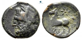 Sicily. Panormos circa 300-200 BC. Bronze Æ