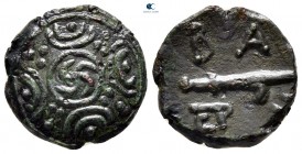 Kings of Macedon. Uncertain mint in Macedon. Perseus 179-168 BC. Bronze Æ