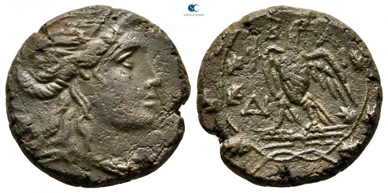 Kings of Macedon. Philip V 221-179 BC. 
Bronze Æ

22 mm., 9,72 g.



very...