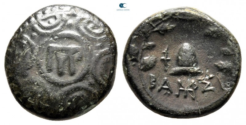 Kings of Macedon. Uncertain mint in Macedon. Pyrrhos (of Epiros) 287-285 BC. 
B...
