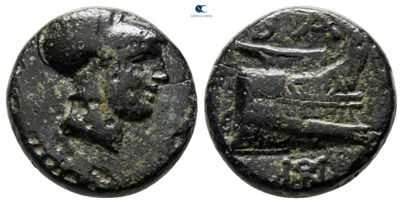 Kings of Macedon. Salamis. Demetrios I Poliorketes 306-283 BC. 
Bronze Æ

15 ...