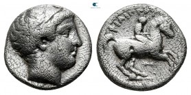 Kings of Macedon. Pella. Philip II of Macedon 359-336 BC. Struck 342/1-337/6 BC. 1/5 Tetradrachm AR