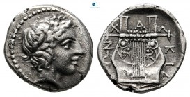 Macedon. Olynthos 432-379 BC. Tetrobol AR