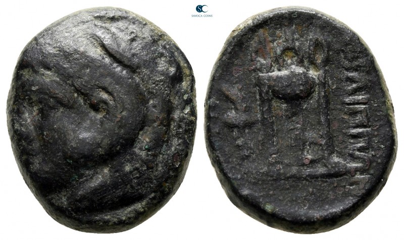 Macedon. Philippoi circa 360-356 BC. 
Bronze Æ

17 mm., 5,20 g.



nearly...