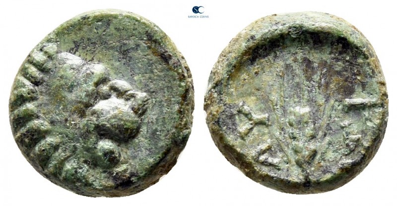 Thrace. Lysimacheia circa 309-220 BC. 
Bronze Æ

10 mm., 1,65 g.



nearl...