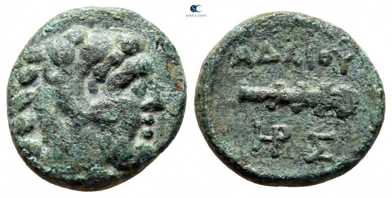 Kings of Thrace. Kypsela. Seleukid. Adaios 253-243 BC. 
Bronze Æ

16 mm., 4,6...