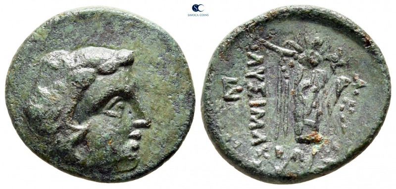 The Thracian Chersonese. Lysimacheia 245-225 BC. 
Bronze Æ

19 mm., 3,86 g.
...