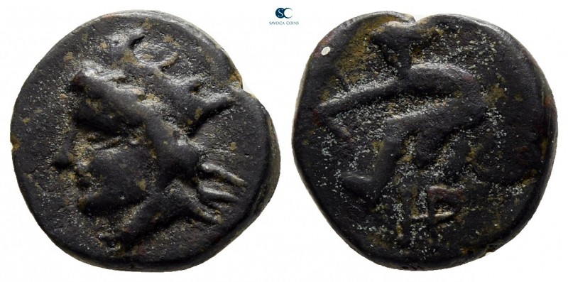 Scythia. Olbia circa 360-350 BC. 
Bronze Æ

12 mm., 1,94 g.



nearly ver...