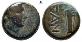 The Tauric Chersonese. Pantikapaion 340-325 BC. Bronze Æ