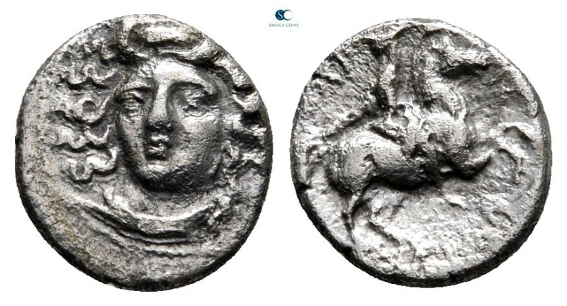 Thessaly. Larissa 356-320 BC. 
Trihemiobol AR

12 mm., 1,11 g.



very fi...