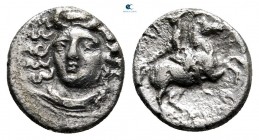 Thessaly. Larissa 356-320 BC. Trihemiobol AR