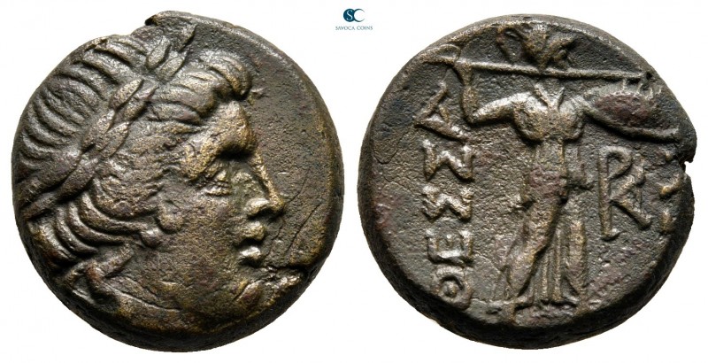 Thessaly. Thessalian League circa 150-100 BC. 
Bronze Æ

18 mm., 8,95 g.

...