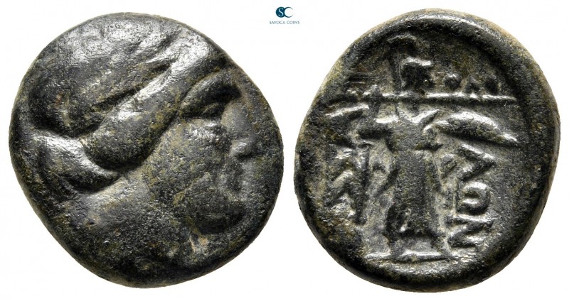 Thessaly. Thessalian League circa 120-50 BC. 
Dichalkon Æ

20 mm., 7,03 g.
...