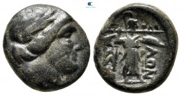 Thessaly. Thessalian League circa 120-50 BC. Dichalkon Æ