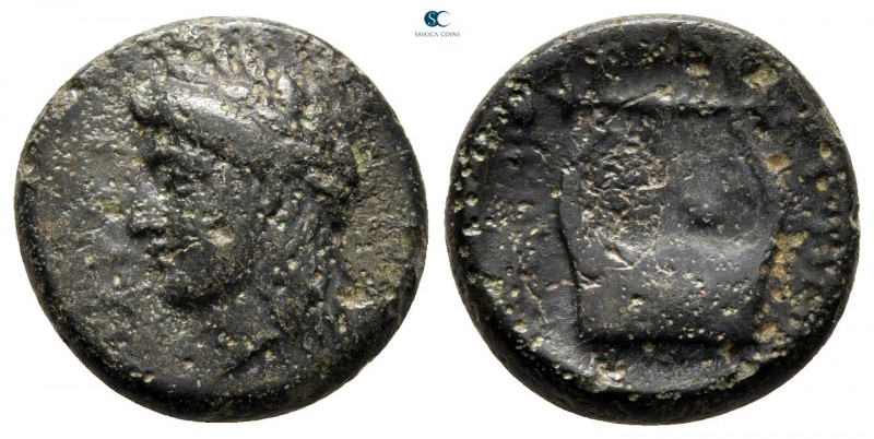 Akarnania. Anaktorion circa 300-200 BC. 
Bronze Æ

17 mm., 5,92 g.



nea...