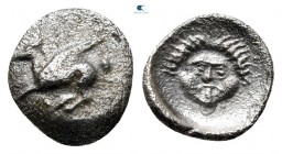 Akarnania. Leukas 380-320 BC. Trihemiobol AR