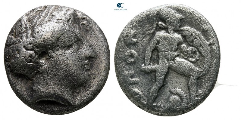 Lokris. Locri Opuntii 360-350 BC. 
Triobol-Hemidrachm AR

13 mm., 2,53 g.

...